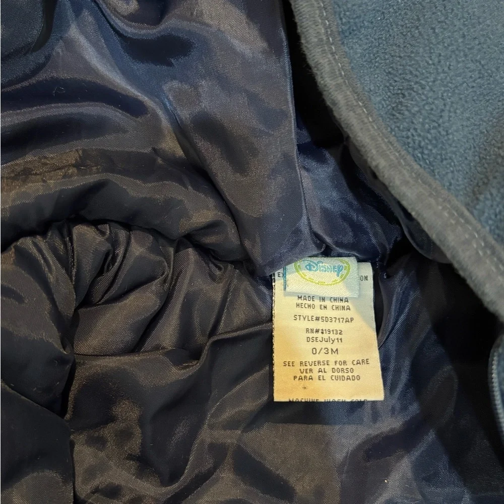 Disney  Mickey Mouse Fleece Snowsuit Bunting 0–3M